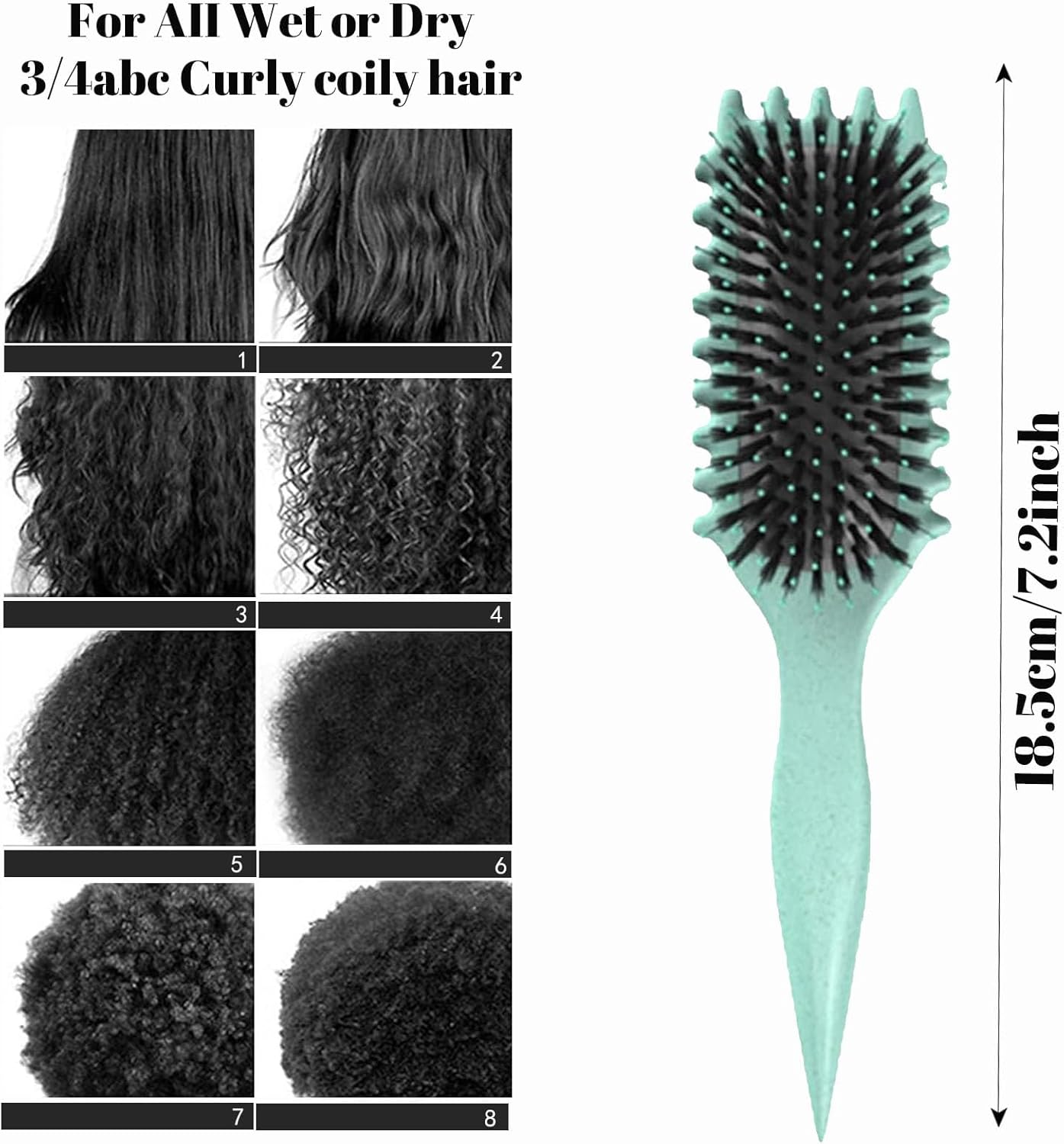 Lustraé Curl Defining Brush – Effortless Styling for Perfect Curls & Waves