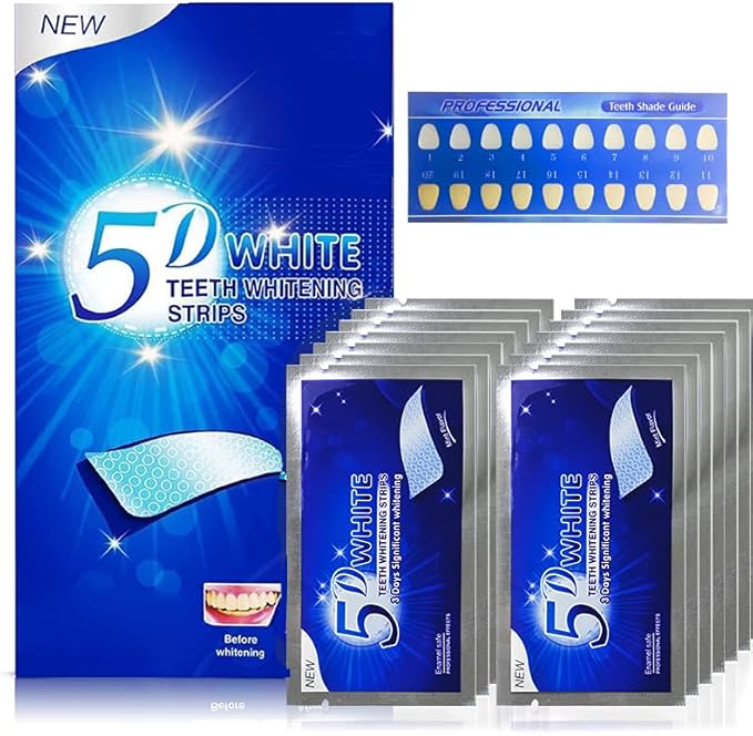 Lustraé Professional Teeth Whitening Strips – Enamel-Safe Whitening Kit